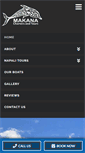 Mobile Screenshot of makanacharters.com